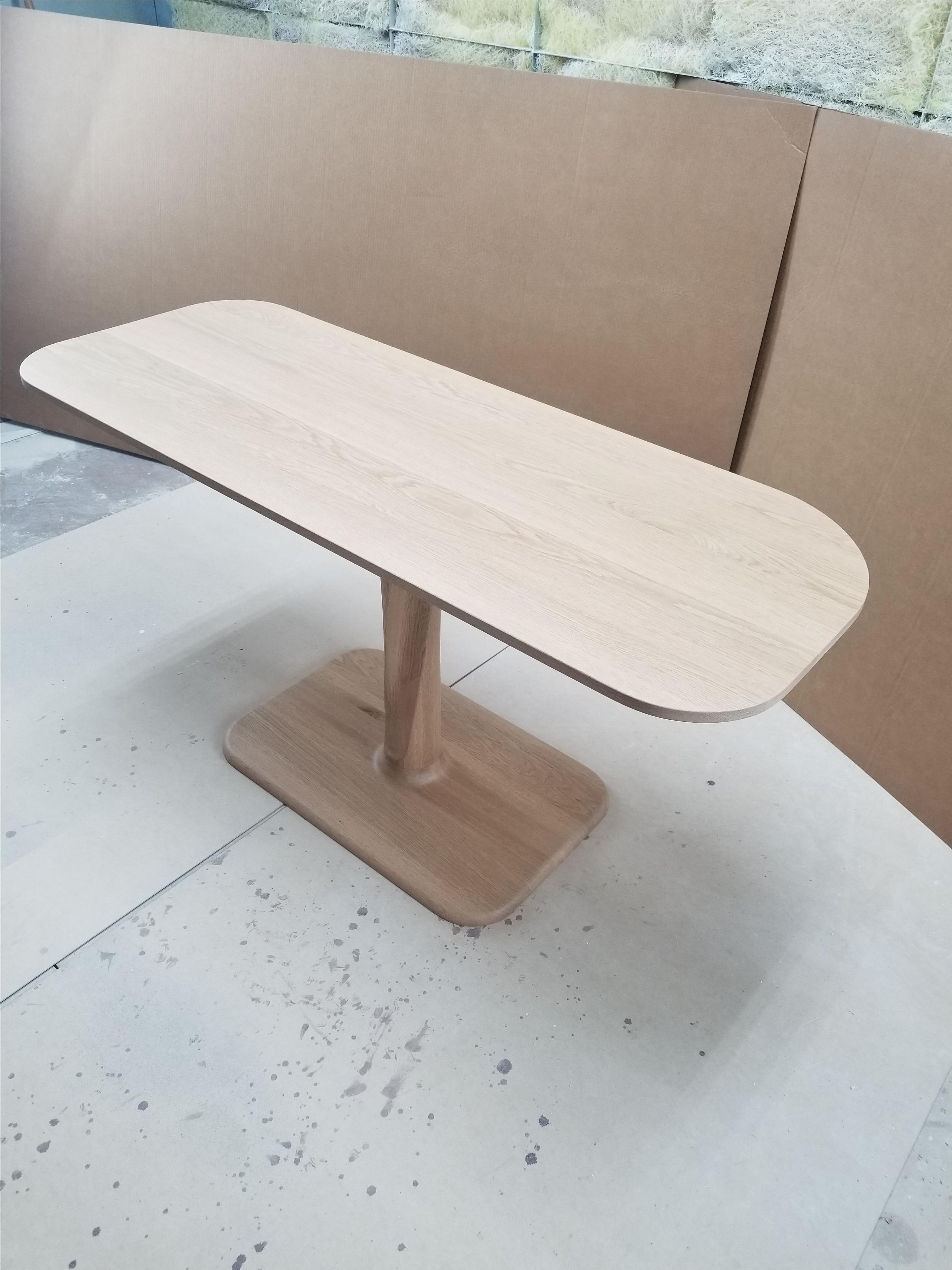 Solid Wood Breakfast Banquette Table 3 