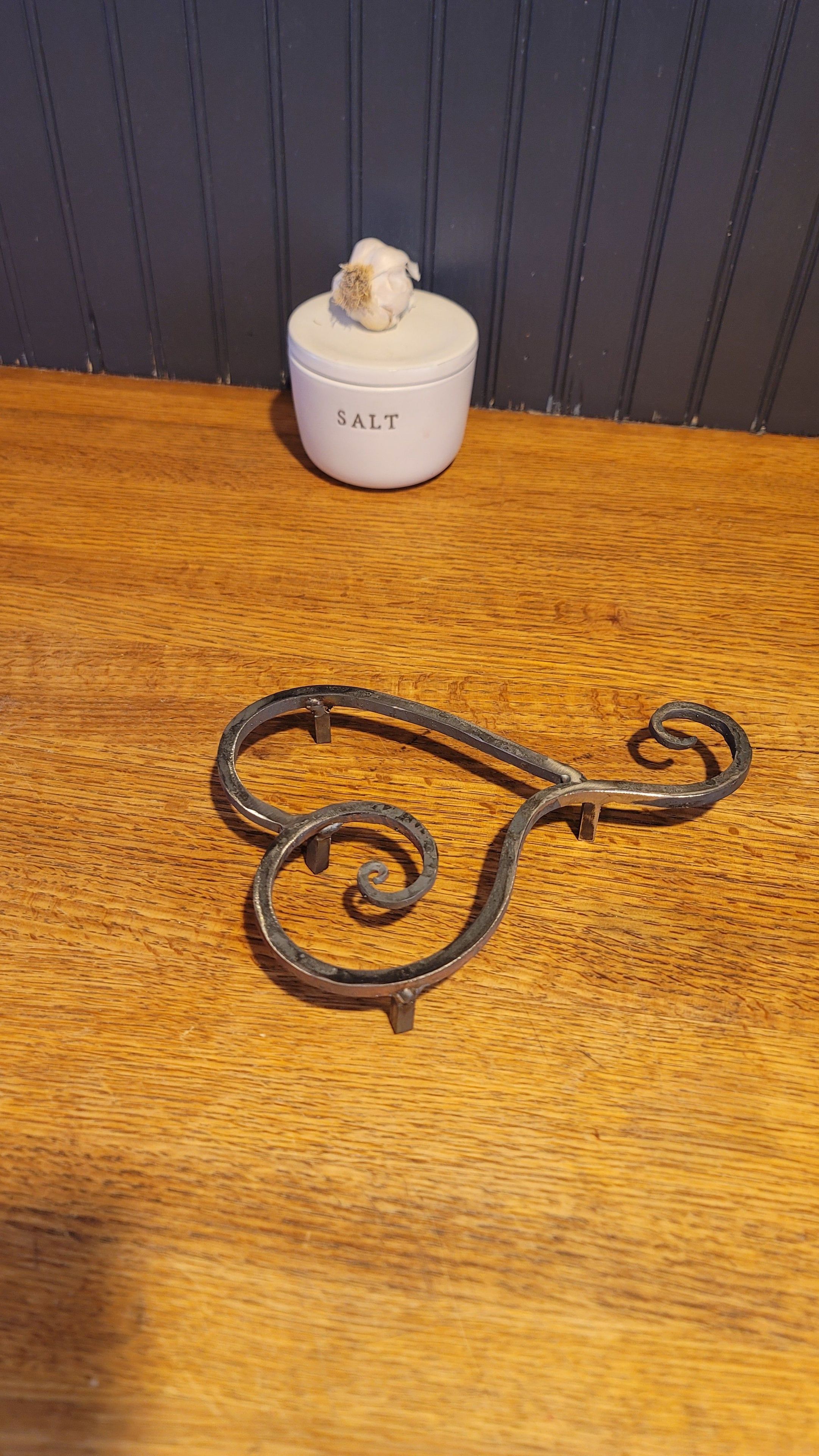 Forged Heart Trivet 2